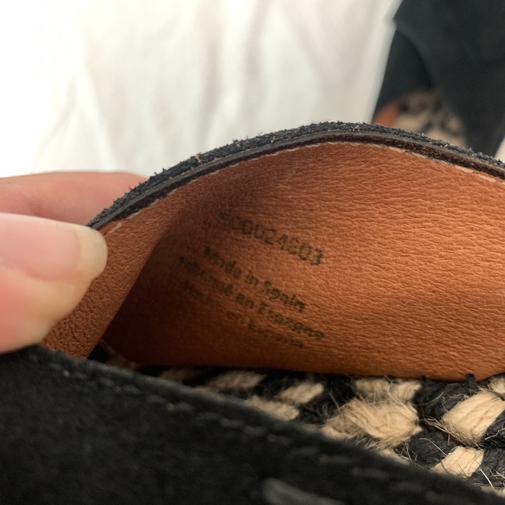 Free People Tuscan Slip On Espadrille Size 36 - Picture 7 of 12